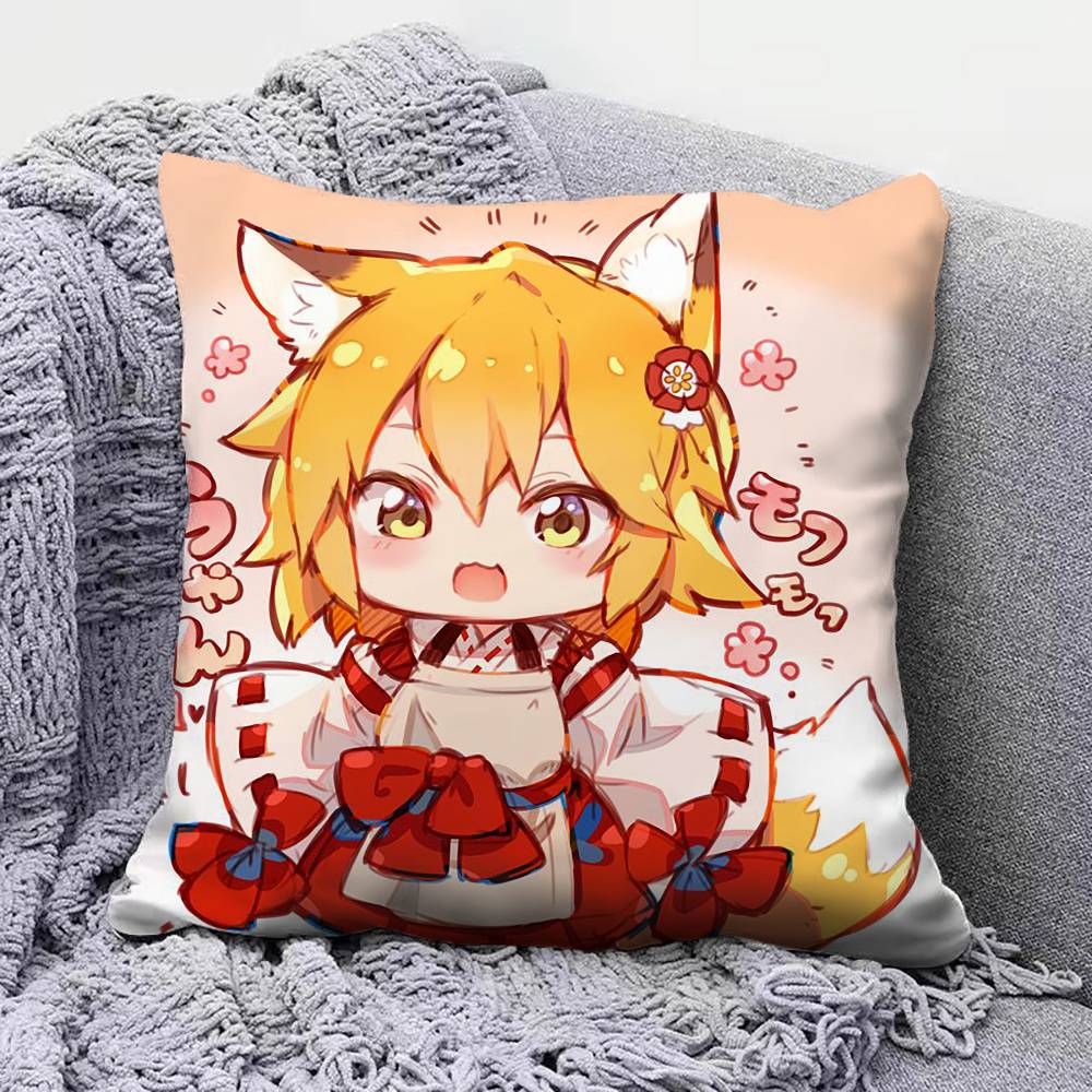 Senko san  Pillow Covers, Home Sofa Cushion Covers and Aecorative Custom
