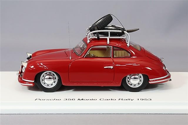 Spark scale Porsche 356 1100 1953 Rally Monte Carlo 1/43 #402 P.Merck/A.v.Jungenfeld