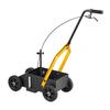 Linienmarkierungsmaschine 12 Dosen Kapazität Schwarz mit 4 Rädern, Parkplatz-Markierungsmaschine, 50-100 mm Verstellbare Linienbreite, Robust, Schnell und