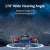 Intelligent HD Reversing Track Line Fisheye CCD Reversing Camera 12V1 Waterproof Night Vision Full Color 1080P