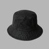 Black Cowboy Bucket Hat Fashion Korean Versatile Casual Hat Japanese Bucket Hat