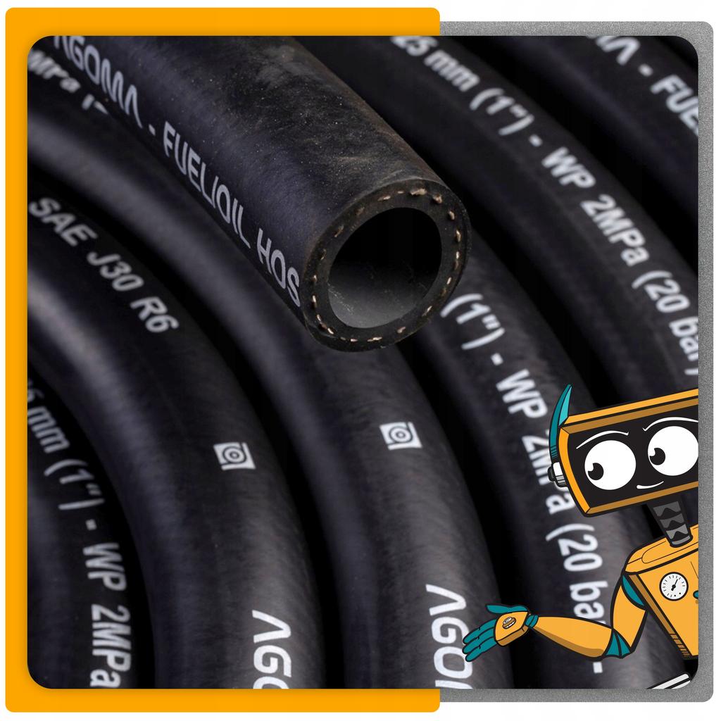 Fuel And Oil Hose Fi 20X4Mm 20Bar