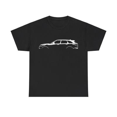 Range Rover Velar Silueto Automobilio Marškinėliai