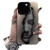 New Artistic Face for Iphone17 Mobile Phone Case Apple 15promax/14 Anti-drop 13pro16 Europe and America