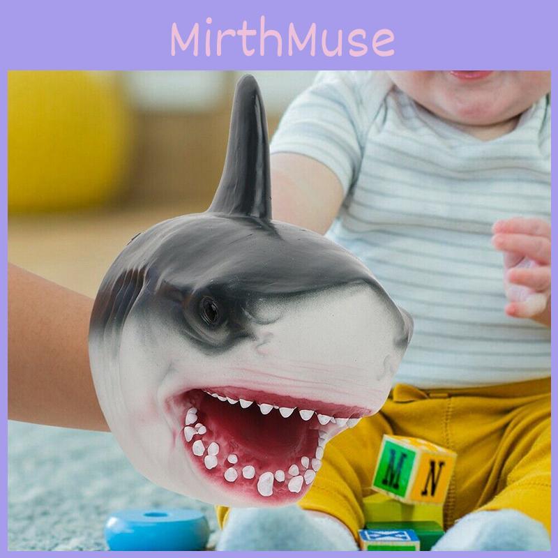 Premium Hai-Kopf Handpuppe Plüschtier für Kinder Sicherer und lehrreicher Spaß