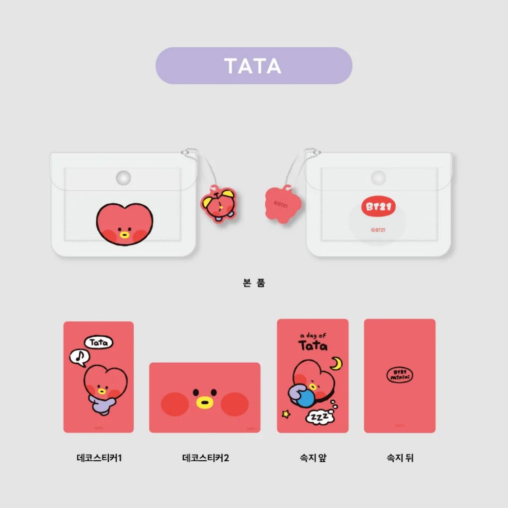 [Ufficiale] NUOVA CUSTODIA in PVC BT21 minini