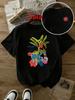 Rapper Bad Bunny Unisexs Tshirt Debi Tirar Mas Fotos Dtmf World Tour Unisex Tshirts Summer Casual Short Sleeved Unisexs Clothing