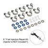 8PCS Fuel Injectors Repair Seal Kit 0261500105 Fit Range Rover Fit Jaguar 5.0L