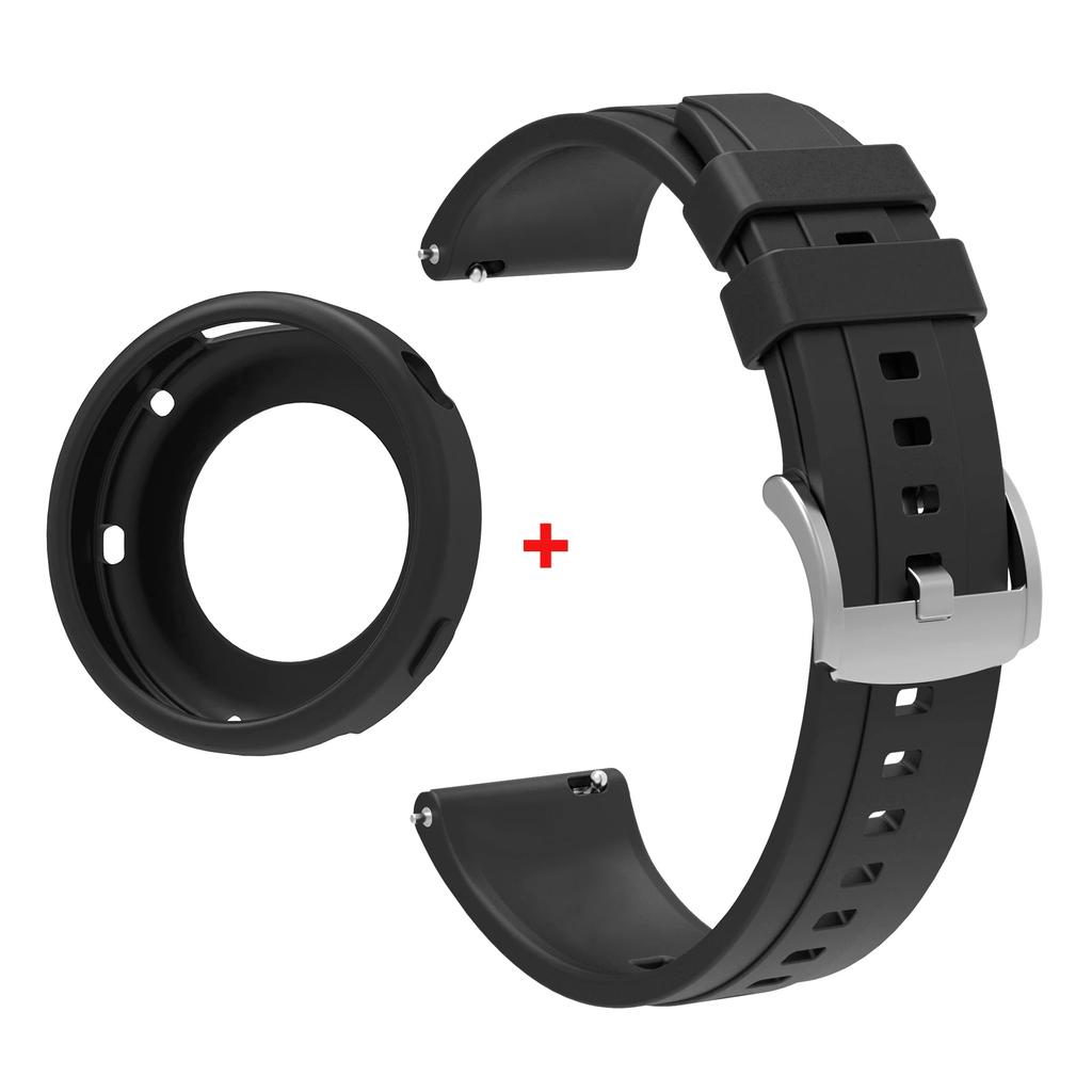 Silicone Case + Strap For Huawei Watch GT4 GT5 41mm Replacement Watch Band + Protective Shell