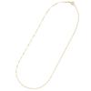 K18 Screw Certified 18K Gold Necklace [FAIRY CULLET] Chain, 40cm, Approx. 1.1mm Wide, Approx. 1.1g,