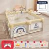 Indoor Baby Playpen & Crawling Mat: Safe Protective Fence & Walker
