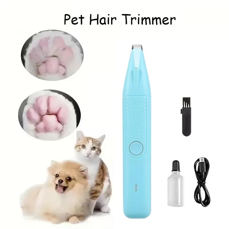 Professional Pet Foot Hair Dog Hair Trimmer Electric Dog Cutter Trimmer Cat Grooming Hairdresser Scissors Butt Ear Pedicator