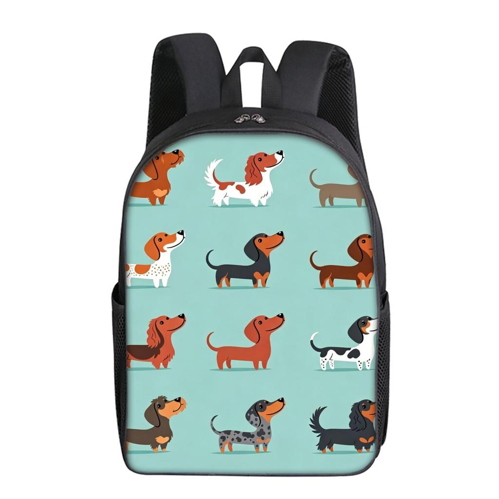 Volcano Dinosaur Print Single Layer Everyday Backpack Plain Style for Boys/Girls Youth Best Gifts 2D Flat Comic Learner Bags