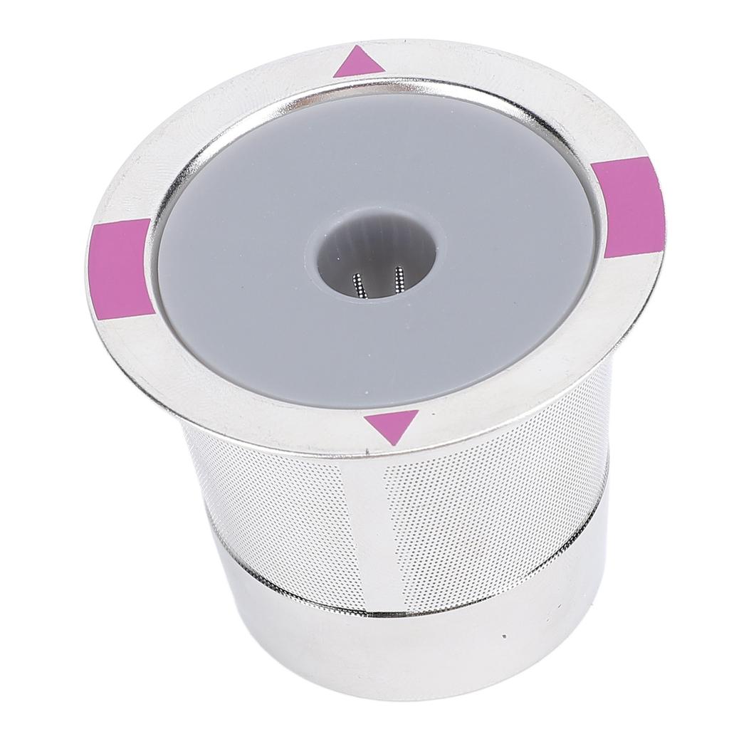 Reusable Coffee Capsule PP SUS Refillable Coffee Pod with Spoon Brush Accessories for Coffee Brewing