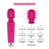 Leistungsstarker Zauberstab, 8 Geschwindigkeiten und 20 Vibrationsmuster, AV-Vibrator, Sexspielzeug für Frauen, Klitoris, Sexshop, G-Punkt, vibrierender Dildo, Bullet
