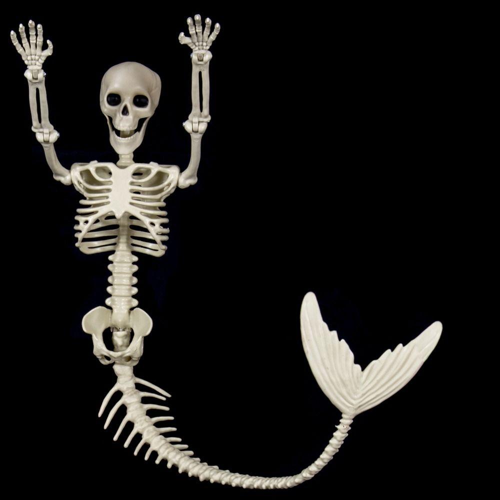 Decoration Halloween Fish Skeleton Skeleton Fish Skeleton Statue Mermaid Skeleton  Birthday Gifts