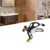 Double-Hole Bathroom Faucet Zinc Zinc Zinc Alloy Sink Mixing Valve Switch Sink Mixer Tap  Basin