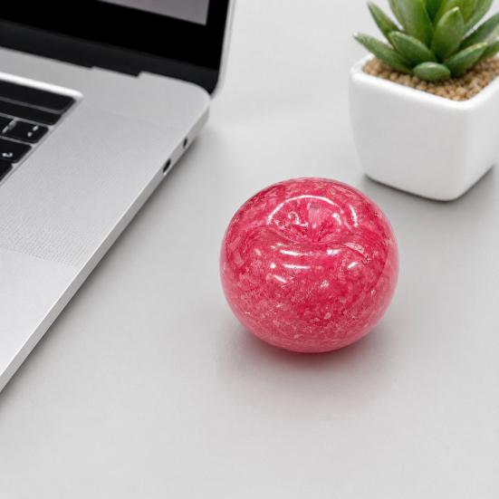 Hand Exercise Ball Stress Relief Fruit Squeeze Toy Soft Stretchy Sensory TPR Fidget Home Office Worker Relaxation Desk Toy