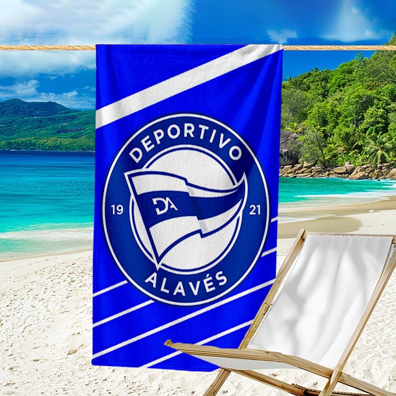 1pc Football Team (74) Beach Towel, Beach and Seaside Swimming Pool Equipment, Fashion Pattern, Rectangular, Travel Essentials