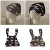 Lovely Bunnies Ear Knitted Hat Star Pattern Winter Hat Outdoor Softable Warm Hat for Winter Warmth