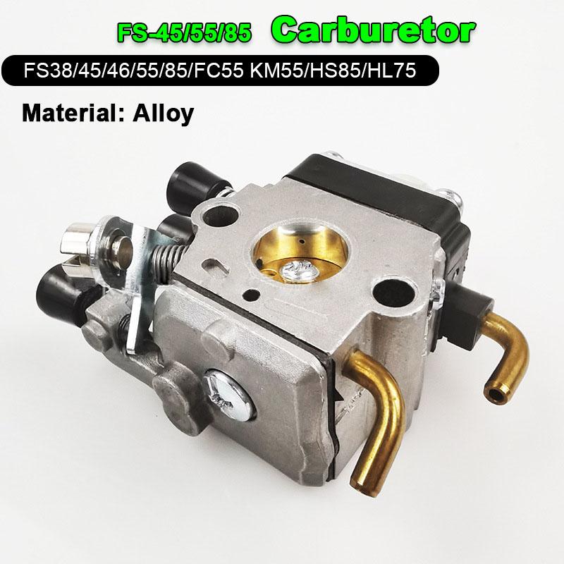 High Performance Oil Air Filter Carburetor For Stihl FS38 FS45 FS46 FS55 KM55 FS45 FS85 C1Q-S66 C1Q-S71 C1Q-S97 C1Q-S186A