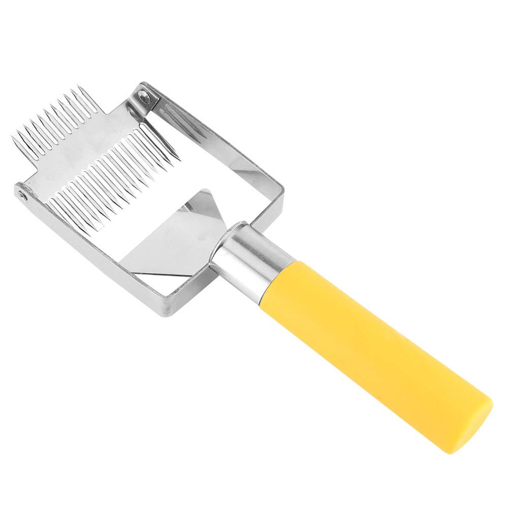 Stainless Steel Beehive Knife Scraper Beekeeping Uncapping Fork Tool Honey Equipment