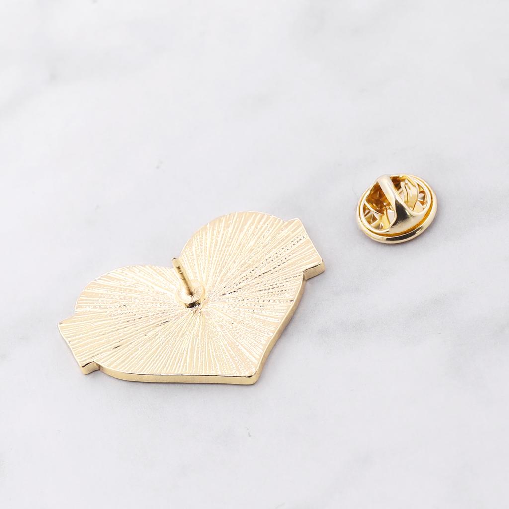 BTS Heart-shaped Badges, Retro Personalized BTS Member Name Brooches, "ARMY" Fan DIY Badges