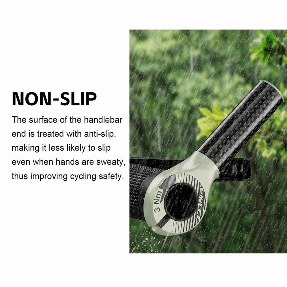 1 Pair 22.2mm Bike Bar Ends Adjustable Angle Bicycle Handlebar Grip Handlebar Ends Mountain Bike серый