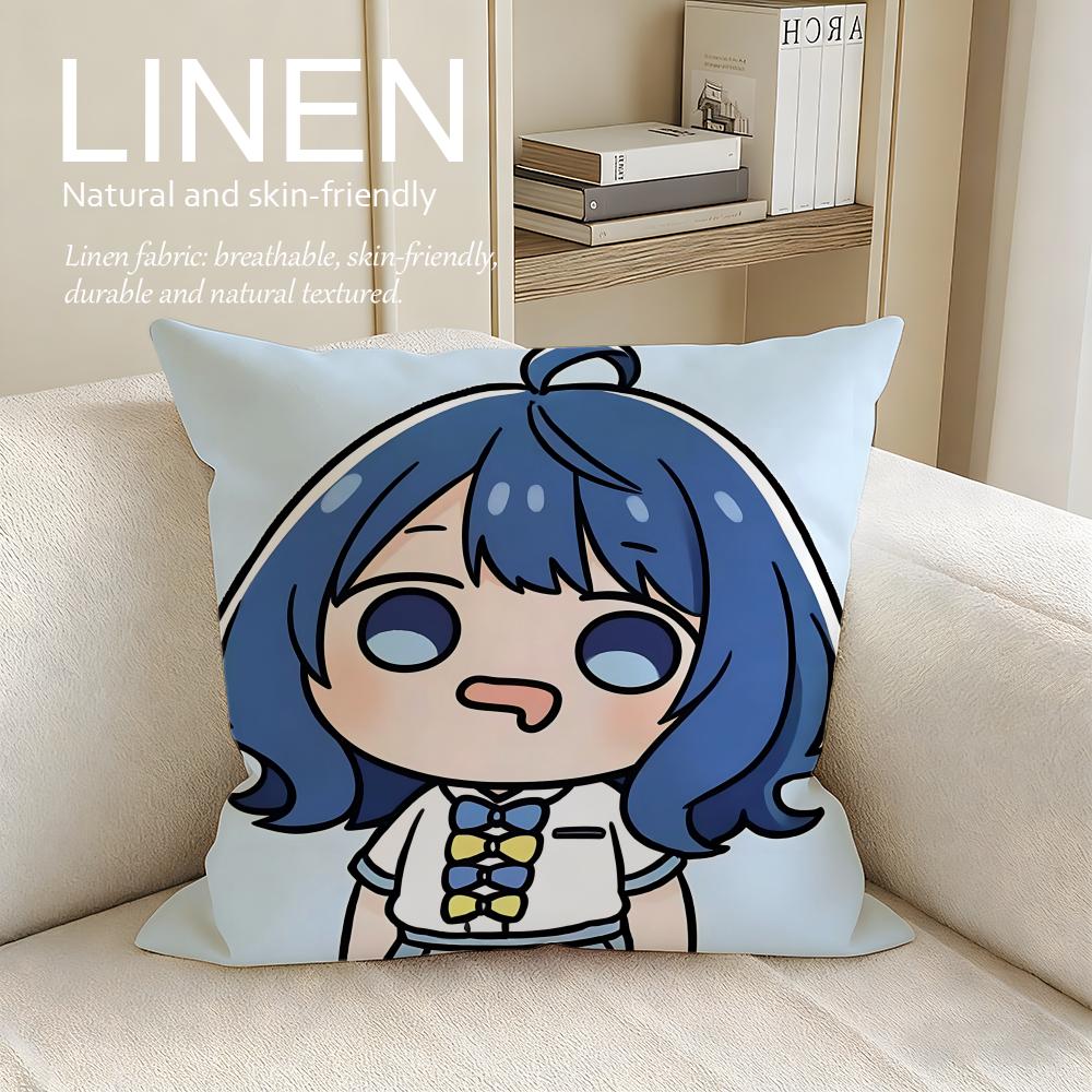 

Too Many Losing Heroines Cushion Cover Pillowcase Set Pcs x x Breathable Washable Sofa Cushion Cover 30X30cm