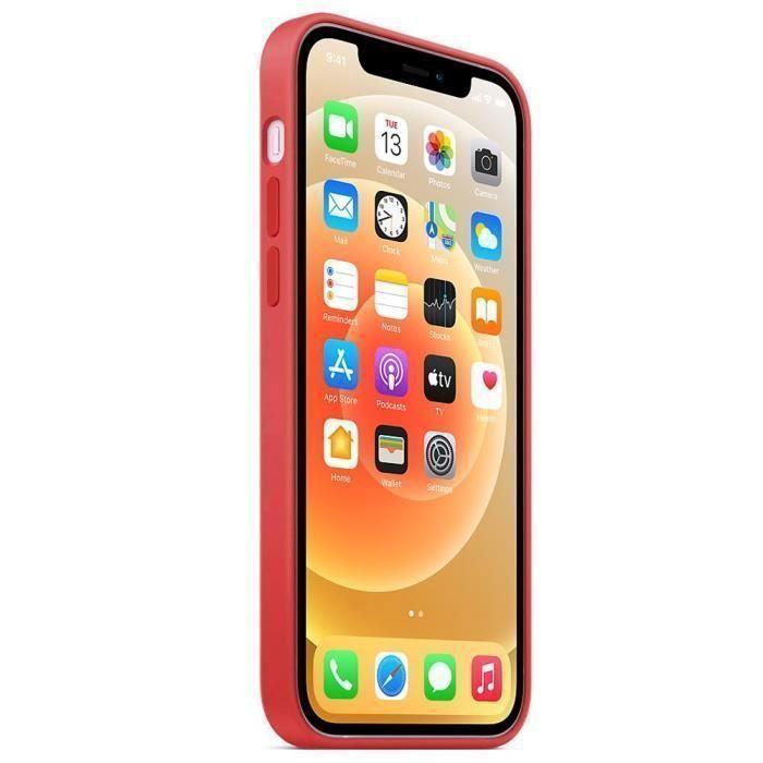 Case - Premium - for iPhone 12 Pro Max - Shockproof - Anti-slip - Red