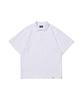 CARGOBROS Sorona Basic Collared Short Sleeve T-Shirt (White)