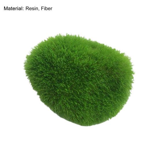 Fish Tank Landscaping Beautiful Shape Safe Pollution-free Simulated Fine Workmanship Decoration Props Resin Green