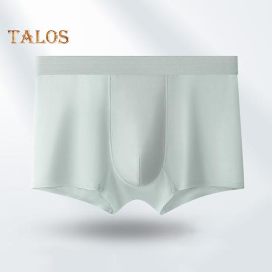 Menn Bokser Undertøy Middels høyde Ensfarvet Is Silke Shorts Truser Ultratynn Pustende Sømløs Sommer Undertøy