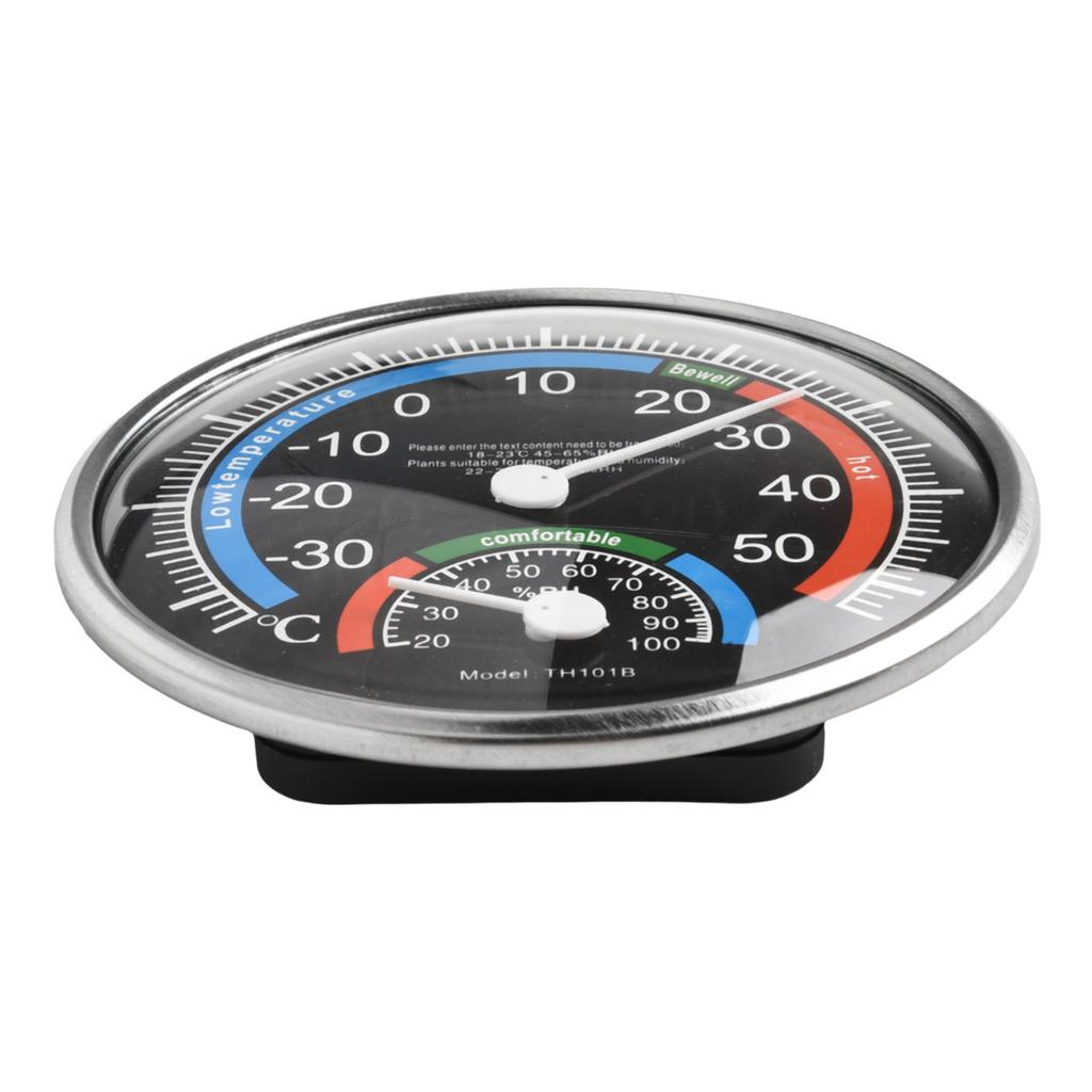 Analogue Thermometer Hygrometer For Indoor Outdoor Climate Monitoring With Temperature And Humidity Gauge