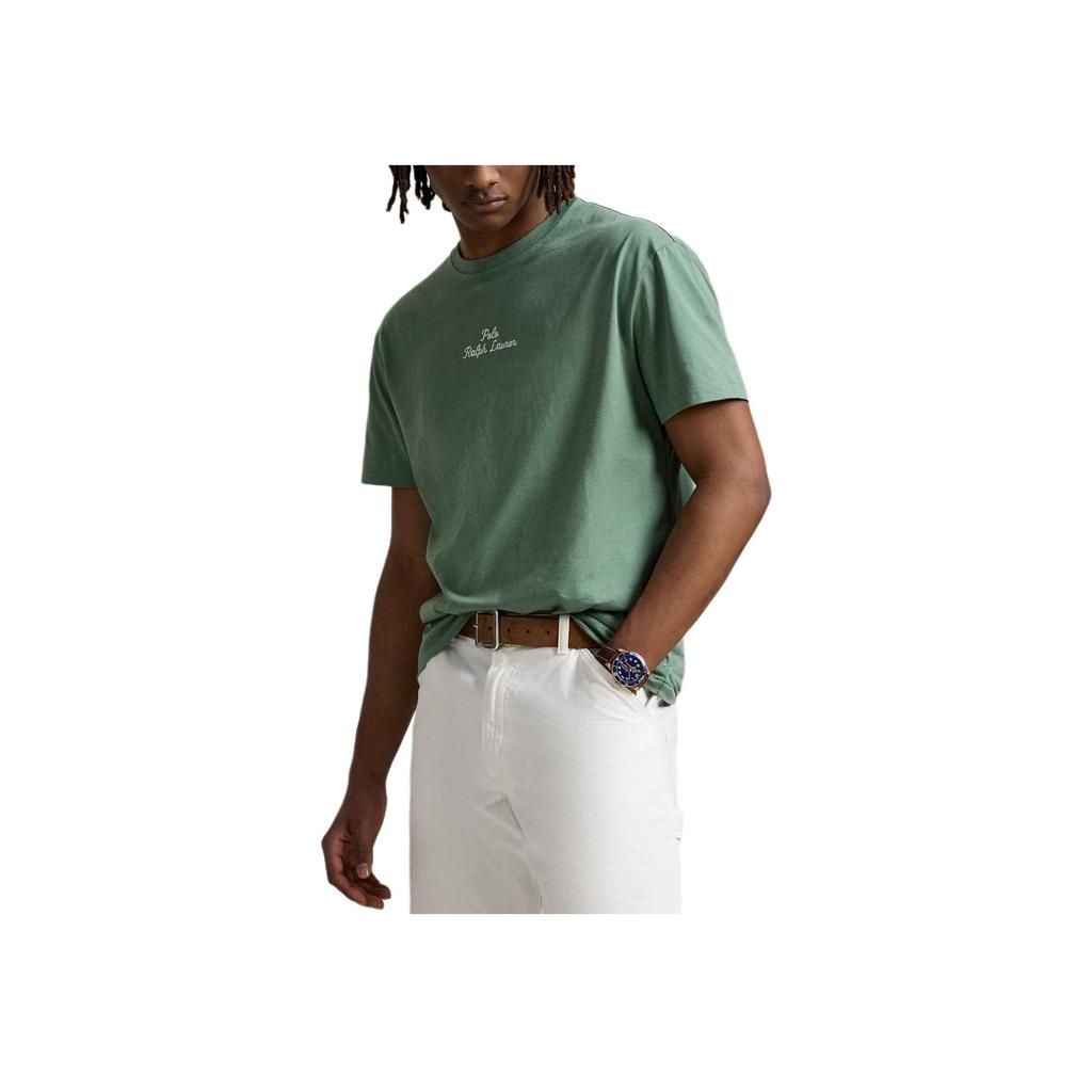 Polo Ralph Lauren Classic Fit Solid Logo Knit Sports Short Sleeve T-Shirt Unisex Tops 710936585-029