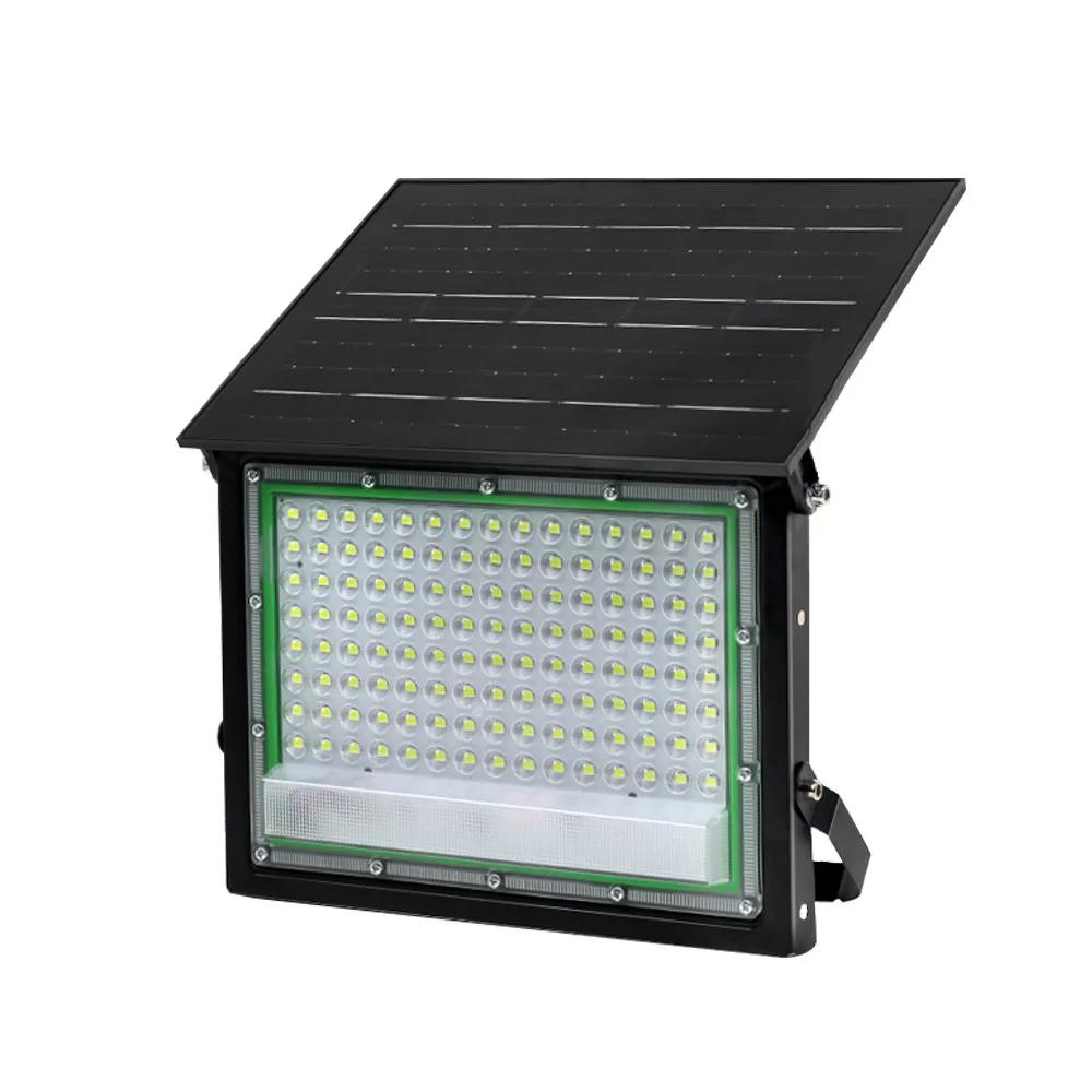 100W/50W Solar Lights Garden Folding Solar Floodlight Outdoor Waterproof Intelligent Light Sensing Courtyard LED Lighting