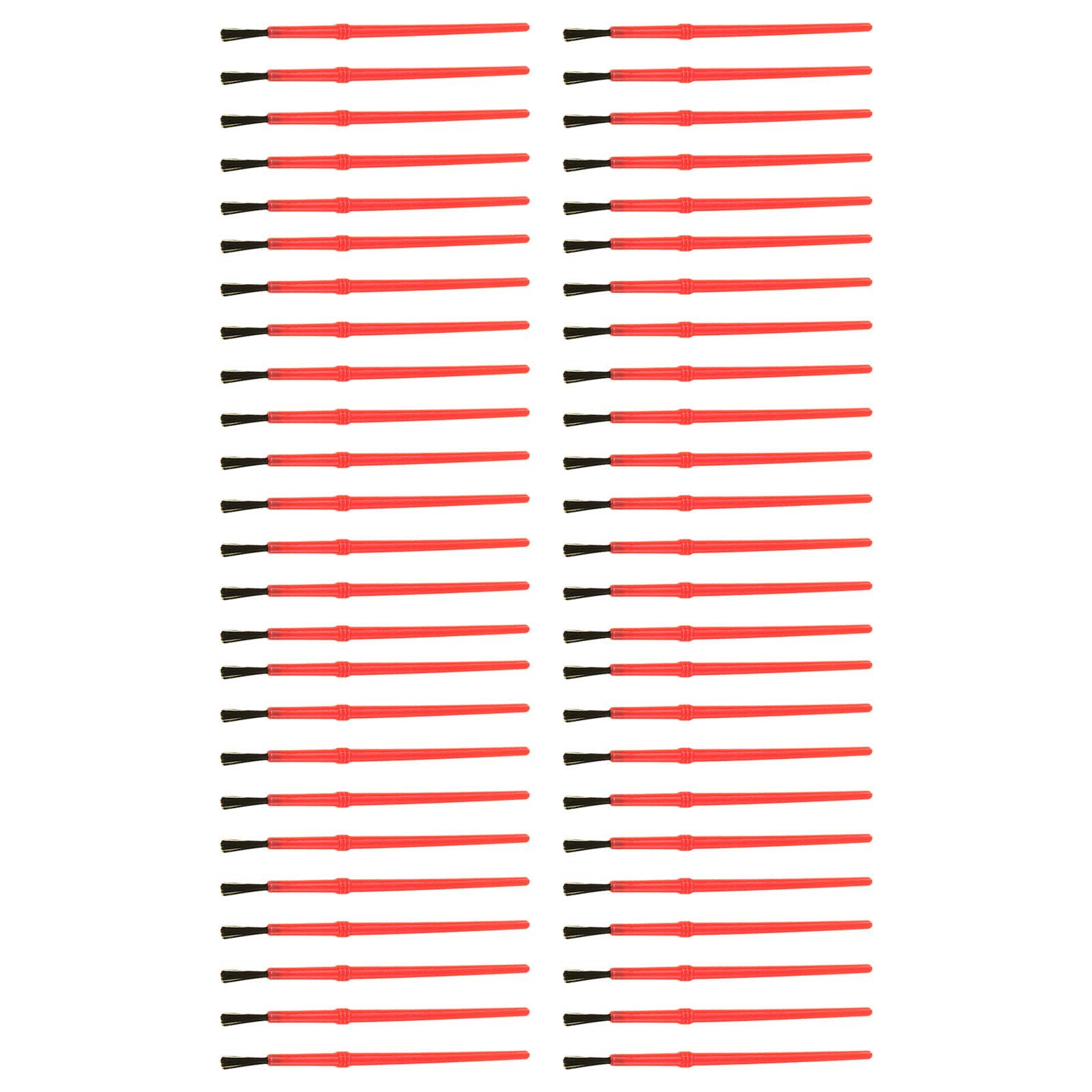 

50 шт. Детская кисть для рисования 4 дюйма Маленькая кисть для рисования для ребенка, студента, для живописи маслом, акрилом, акварелью, гуашью и для художественного ремесла