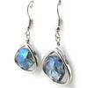 Les Trésors De Lily [N1126] - Designer Earrings 'Sissi' Blue