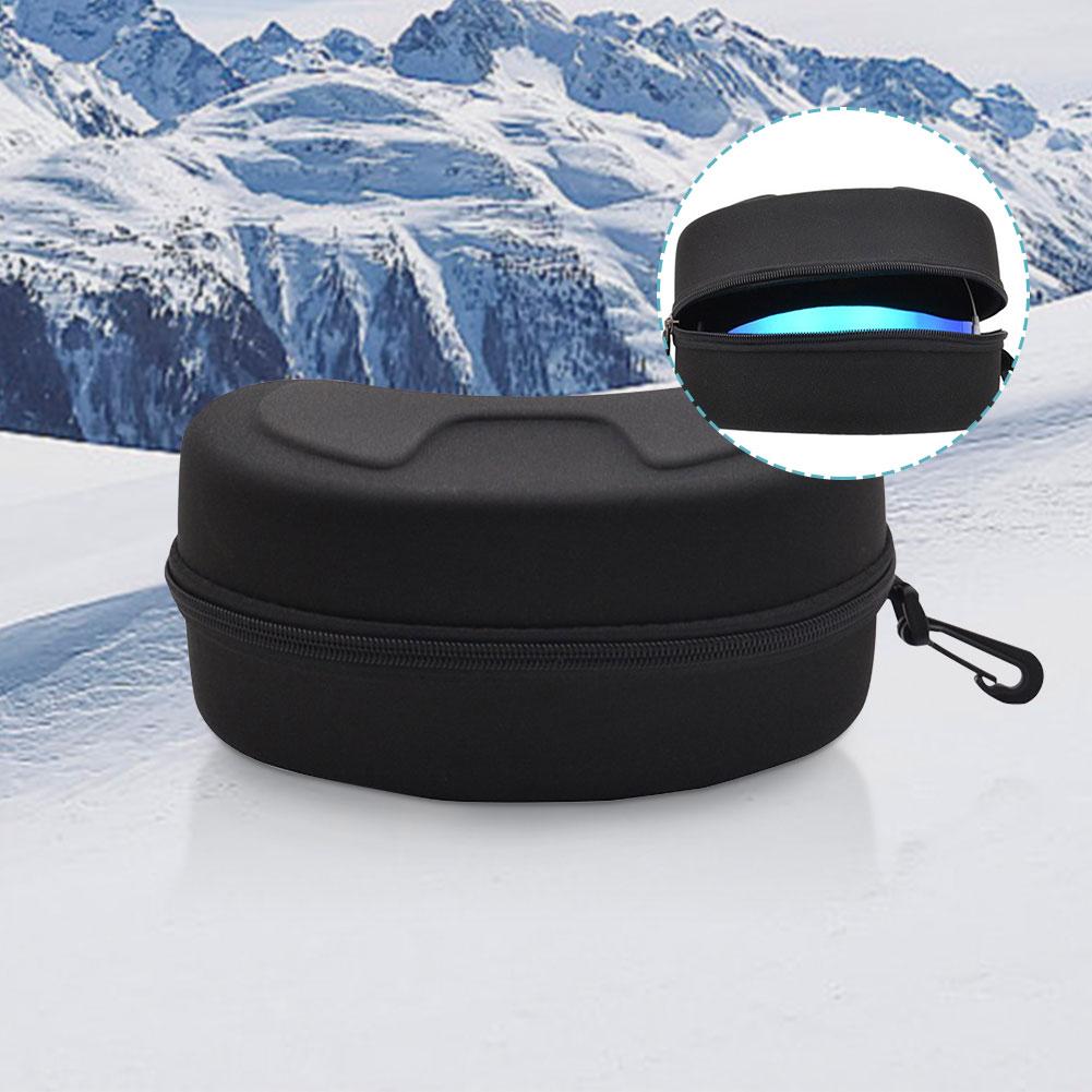 EVA Ski Goggle Case Snowboard Snow Goggles Box Large Hard Sports Glasses Case with Strap For Outdoor Sport Parts