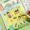 Elementary Drawing & Writing Diary Notebook - Thick Grid for Students