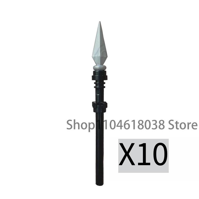 MOC Medieval Building Blocks Character Parts Model Toy Castle Knight Soldier Sword Bow Armor Shield Spear Piercing Parts Bricks
