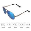 Autoaufkleber Auto Logo Sonnenbrille Fahrbrille Polarisiert Sonnenschutz für Mercedes Benz W177 CLS GLA GLC GLC GLK GLS SLK W204