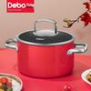 Debo Himalayaanse Keramisch-Staal Titanium Soeppan