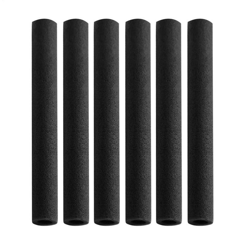 6pcs/pack 40cm Trampoline Enclosure Foam Protective Poles Cover Tube Set Practical Childrens Trampoline Pole Foam Sleeves Tubes