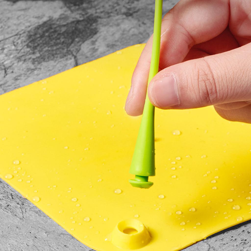 Bn Sprouts Floor Drain Cover Silicone Tub Drain Plug Bathtub Stopper Bath Tub Stoppers Flat Sink Draining Plug