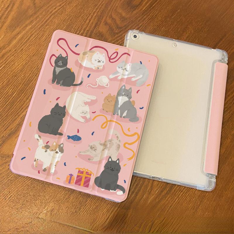 For iPad Gen 9 Case New High Quality Cute Dog Pattern iPad Smart Case For iPad Air 4 5 10.9 Air 3 10.5 Mini 6 5 4 Gen 10 with Pencil Holder