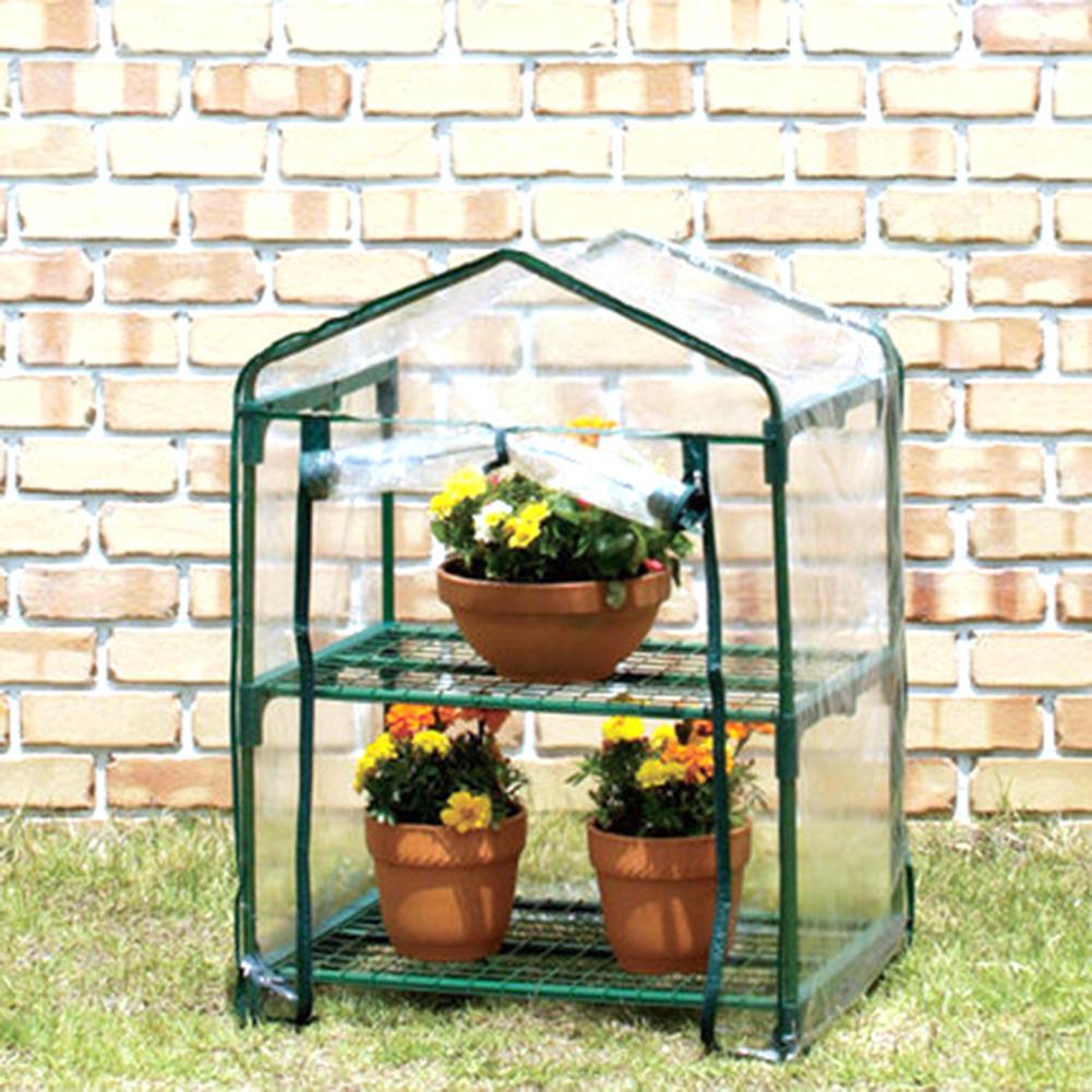 Greenhouse Cover Transparent Frost Proof Heat Insulating PVC Plant Gardening Greenhouse Cover
