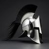 Spartan Helmet Handmade Greek Warrior Armor for Cosplay, LARP, Halloween Decor High-Quality Replica Helmet Medieval Gift