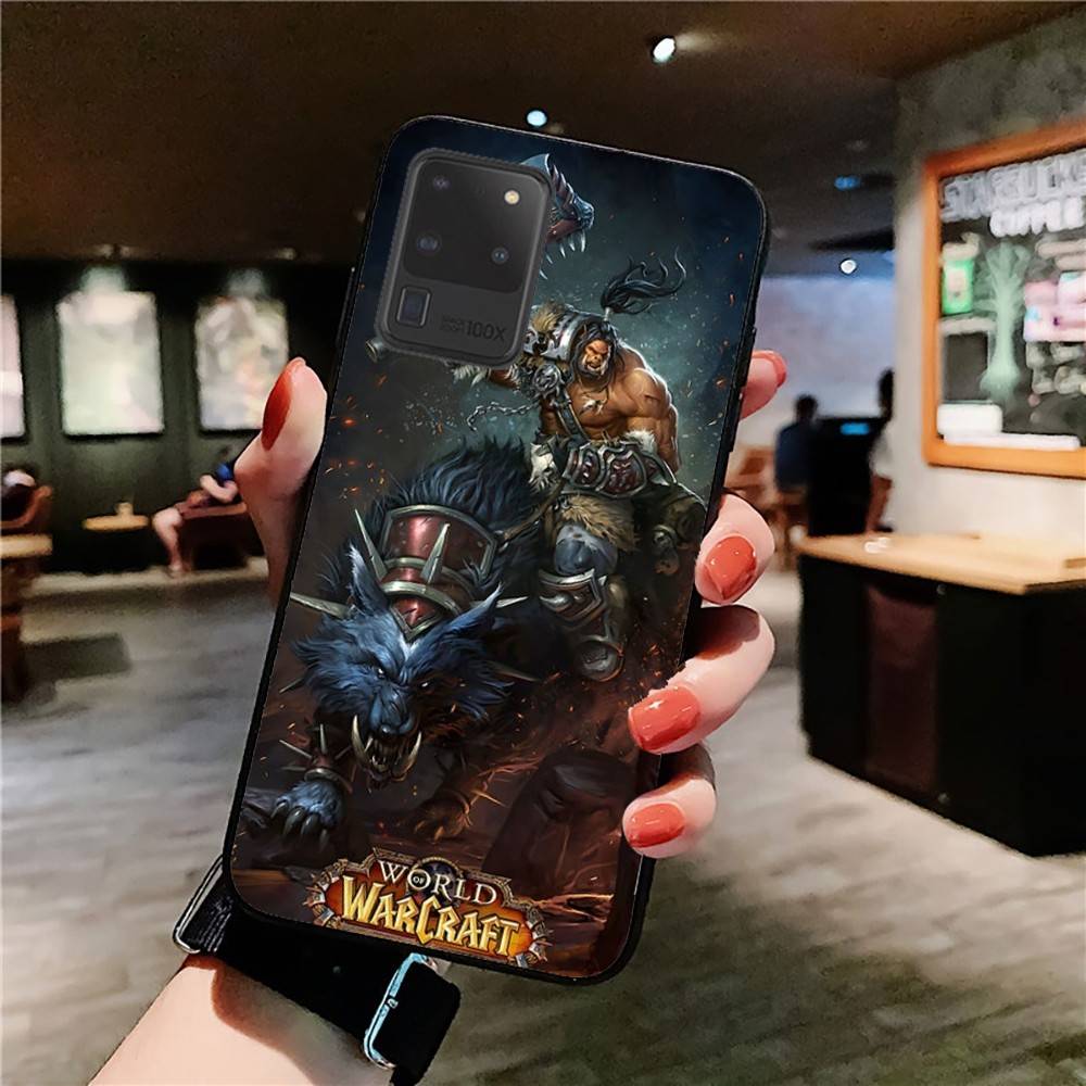 

World Of W-Warcraft Phone Case For Samsung S 24 Fe 25 Ultra Plus 20 Lite 21 30 22 23 24 22 Ultra 5G Fundas Samsung S23 Plus 5G