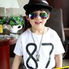 Children's Student Sunglasses Men and Women Color Reflective Sunglasses Toad Mirror Cute Baby Kids Sun Glasses